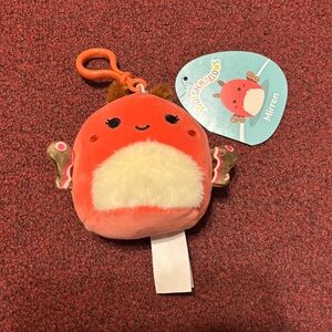 Squishmallows Mirren the Moth 3.5” Clip Stuffed Plush